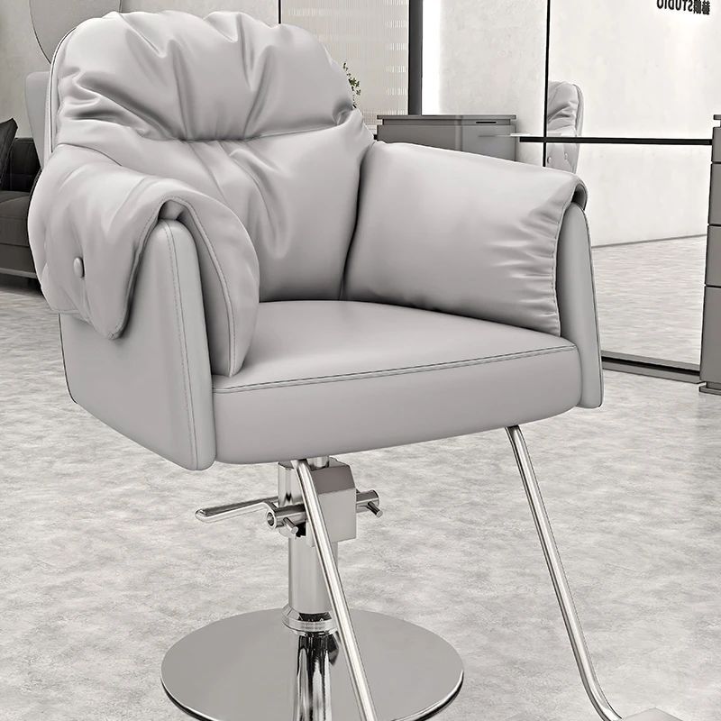 

Swivel Lift Perm Shave Barber Chair Professional Hairdressing Barber Chair Swivel Lift Silla De Barbería Salon Furniture