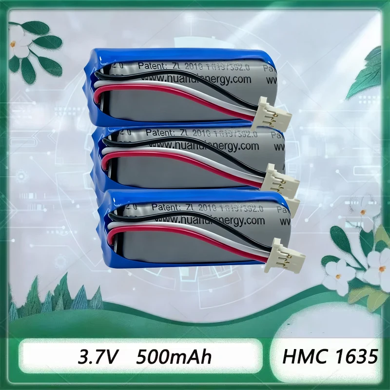 

Литий-ионный аккумулятор HMC1635 3,7 В HMC1635 500 мАч для 70mai A400 Батарея Кубик Рубика Интеллектуальный тахограф