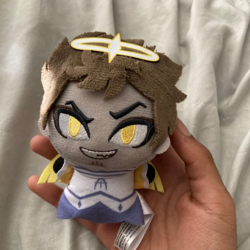 10cm Hazbin Hotel Adam Nunu Cotton Doll Hell Inn Anime Surrounding Cute Plush Doll Gift Doll Fan Collection Birthday Gift Toy