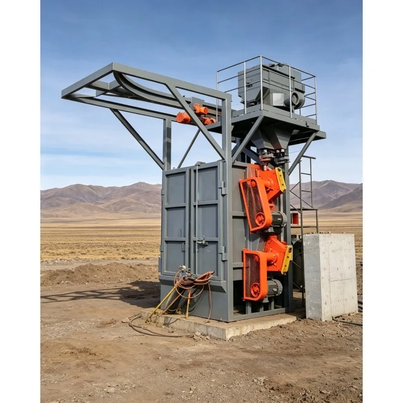 Rotating Hook Shot Blasting Machine /Hook Type Shot Blasting Machine/Shot Blasting Cleaner/Sandblasting