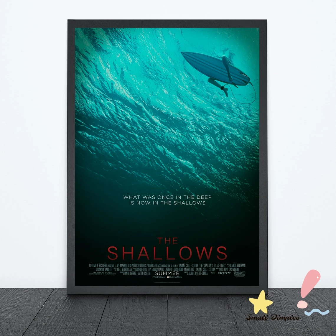 The Shallows Movie Poster Canvas Art Print Home Decoration Wall Painting ( No Frame )