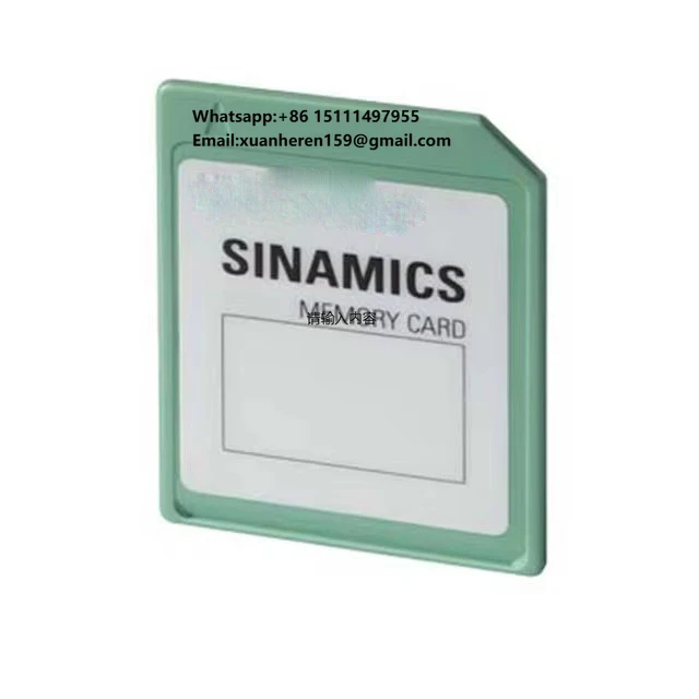 

SIEMES 6SL3054-4AG00-2AA0-Z F01 100% New Original SINAMICS SD Card 512 MB Empty F01 a Good Price in Stock 1 Year Warranty