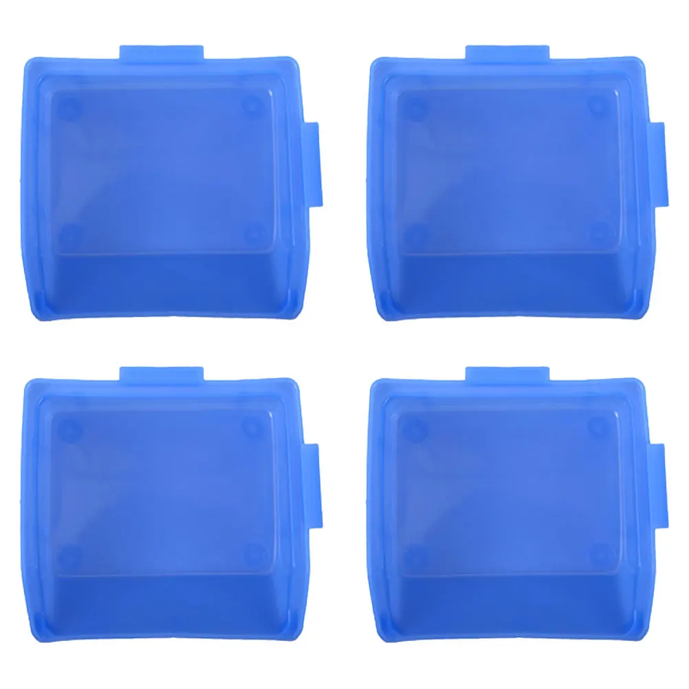 

4pcs Stackable Parts Organizer Plastic Storage Bins For Tools Accessories Warehouse Home Office Workshop Component