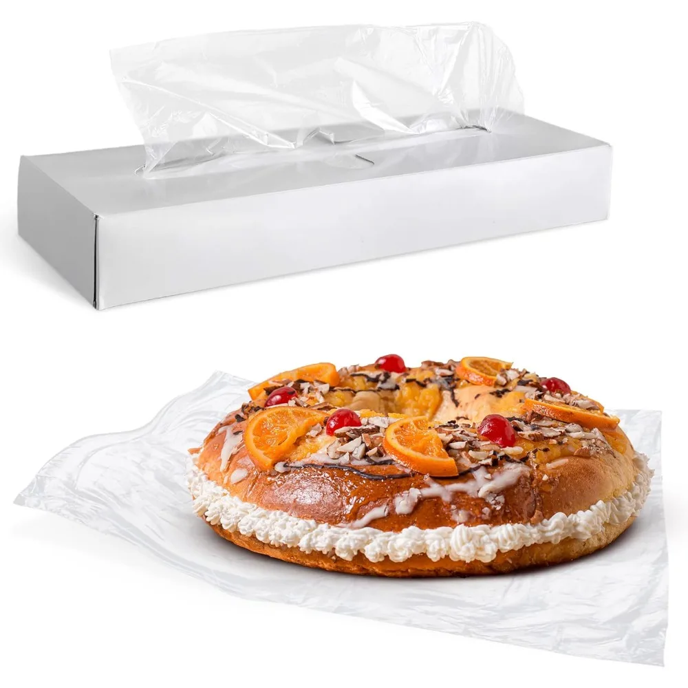 Best - Clear Deli Plastic Sheets, 15 x 10.75 Inch,Pack of 10,000 Sandwich Wraps,Precut Clear Wrap Sheets - High quality,Hot Sale