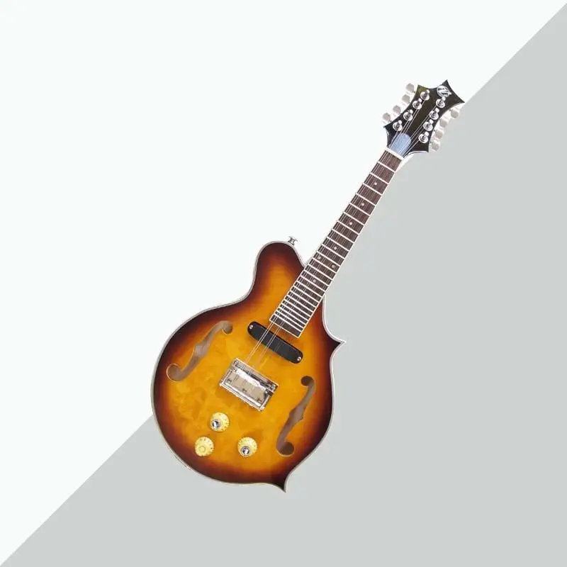 Electroacoustic mandolin, electroacoustic mandolin