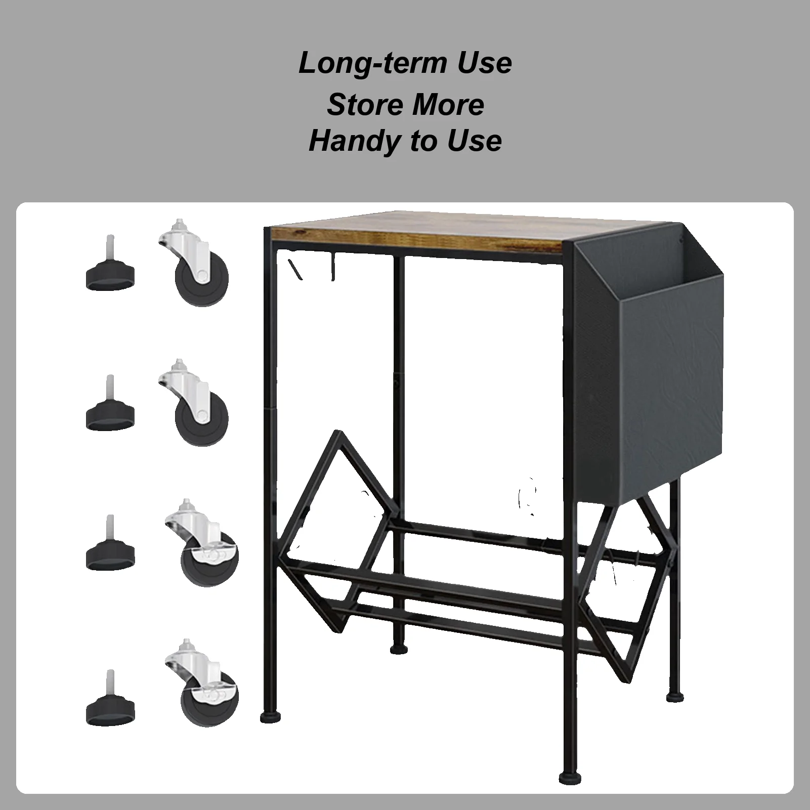 Record Rack 2-Layer Record Mount Music Albums Machine Organizer For Collection Enthusiasts Store Studio Bedroom Living Room