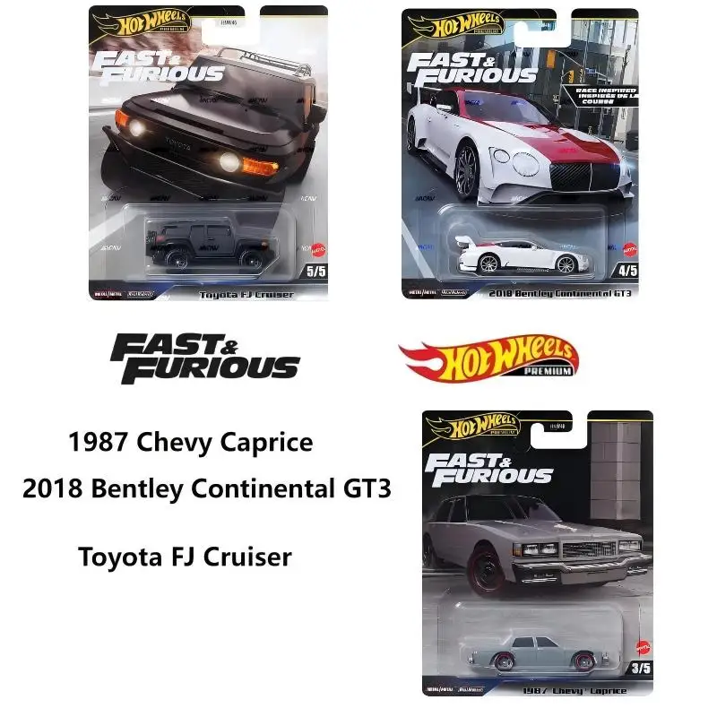 Hot Wheels Fast & Furious 1:64 échelle HNW46 alliage modèle voiture Collection jouet Chevy Caprice tout-terrain véhicule expédition Protection