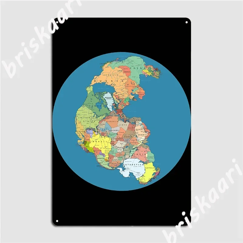 National Pangea Metal Plaque Poster Club Party Club Bar Custom Plaques Tin Sign Posters