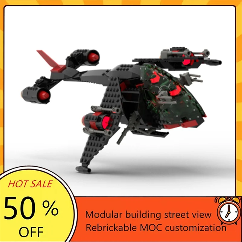 

305PCS Popular Space War Movie Model MOC Building Bricks Spaceship Modular Technology Gifts Holiday Assemble Children Toy Suit