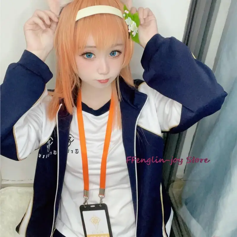 Game Blue Archive Project MX Iochi Mari Hanekawa Hasumi Cosplay Costume Trinity General School Athletic Wear Halloween Anime Set