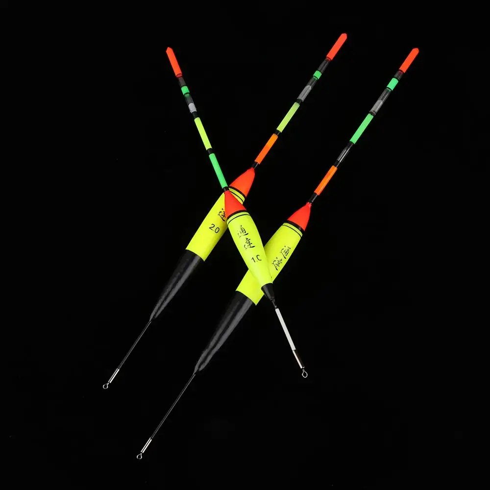2 unids/lote 1,0 # 2.0 # 3.0 # 4.0 # 6.0 # Flotador nocturno de pesca Bobber luminoso, palo de luz de espuma Eva, bola Boia