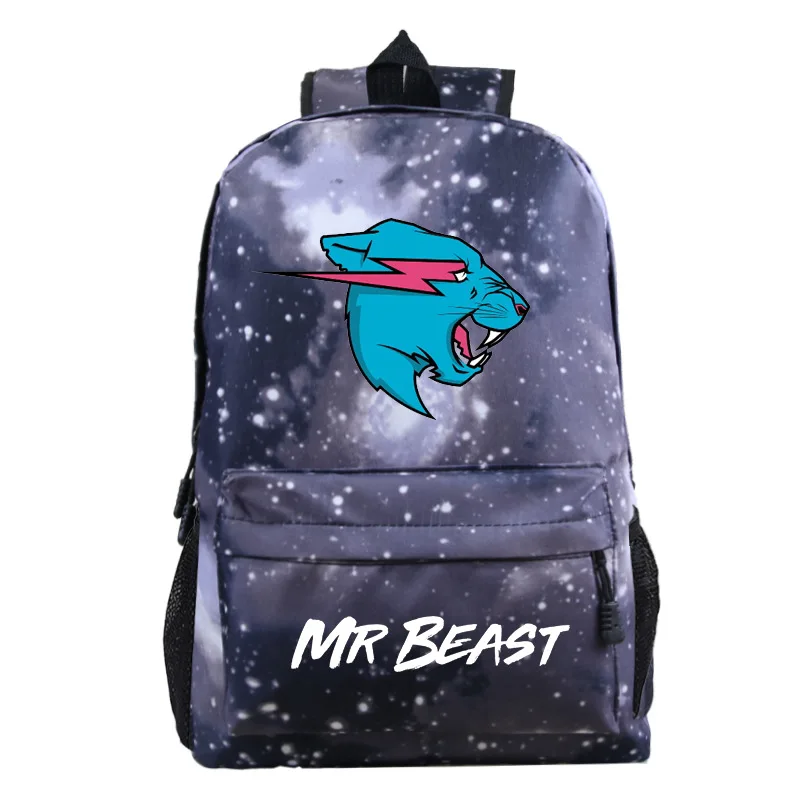 Senhor besta relâmpago gato escola mochila meninos meninas estudantes diário mochila adolescentes viagem portátil saco sr. besta mochila