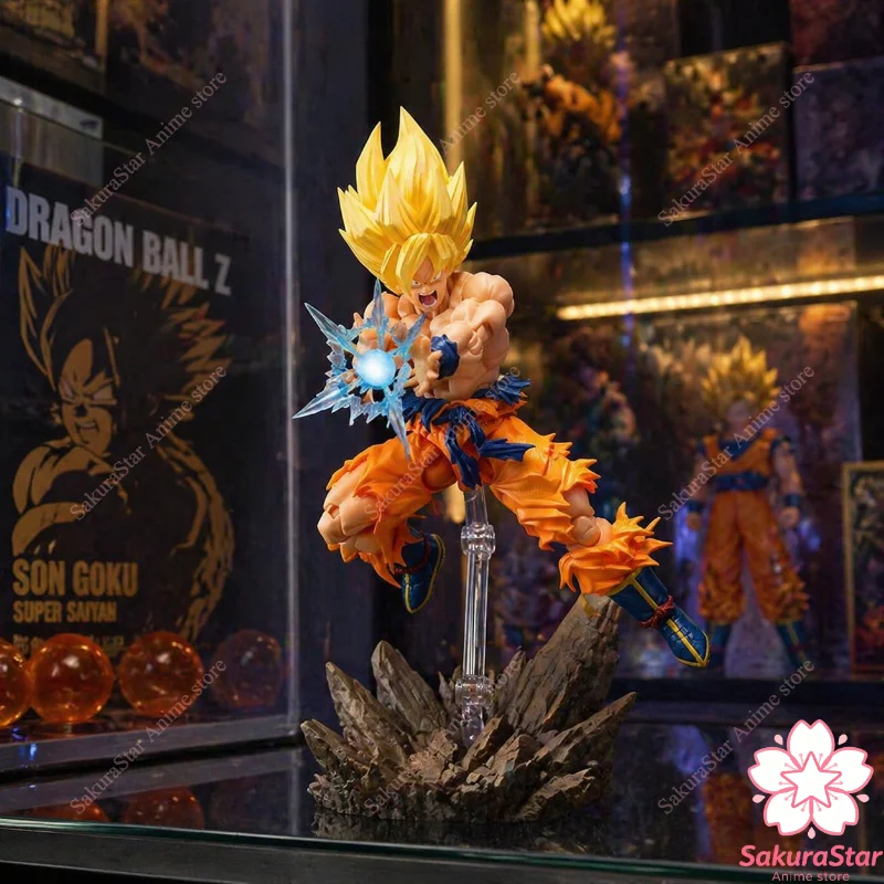 

【In Stock】Bandai Genuine SHF Dragon Ball Son Goku Legendary Super Saiyan Action Figure Collectible Model Toy
