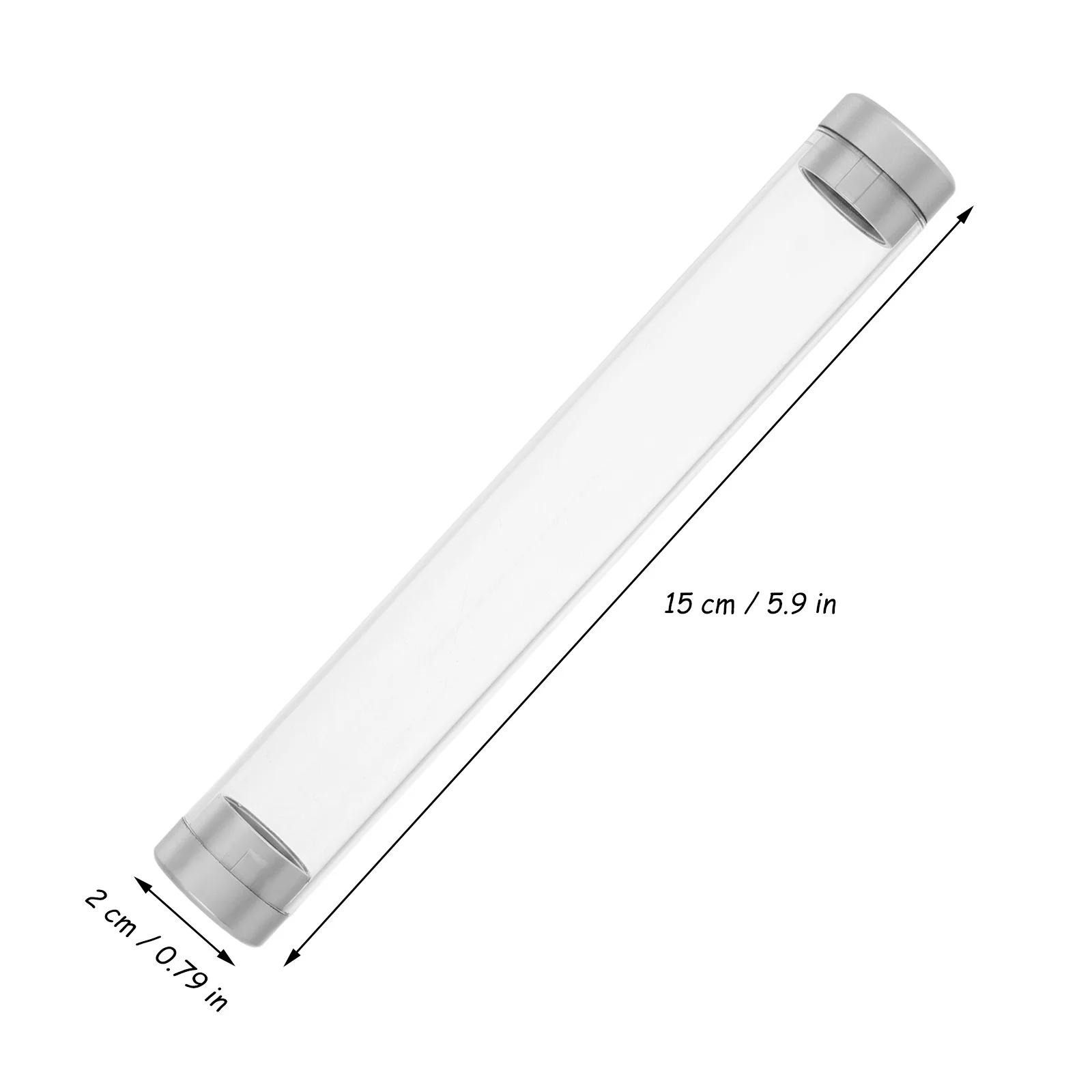 Scatola portaoggetti per pinzette in plastica trasparente per strumenti per l'estensione delle ciglia Custodia da viaggio per organizer Accessori per il trucco per manicure Tech Lash