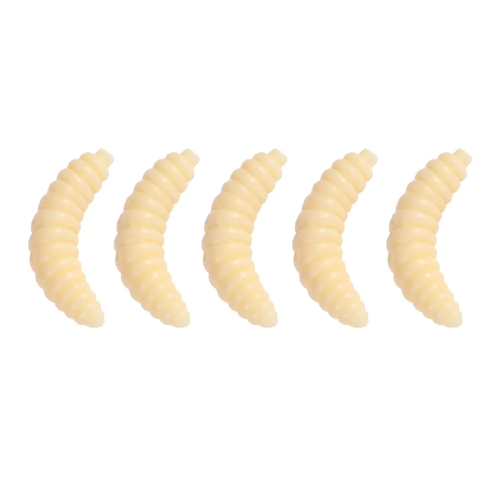 

10 Pcs Bidworm Fake Bait Lure Baits Fishing for Bass Soft Bionic Trout Artificial