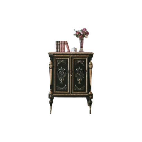 

FG40-*Walnut side cabinet retro storage decorative cabinet