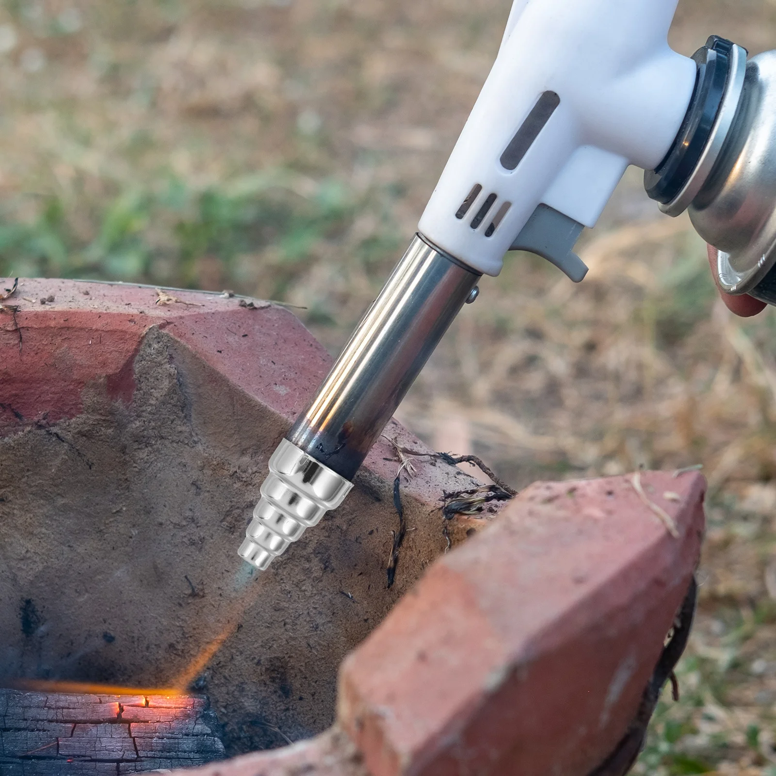 فوهة الهواء الساخن من الفولاذ المقاوم للصدأ، فوهة رش لحام متينة مقاومة للحرارة للاستخدام الصناعي لمحطة اللحام