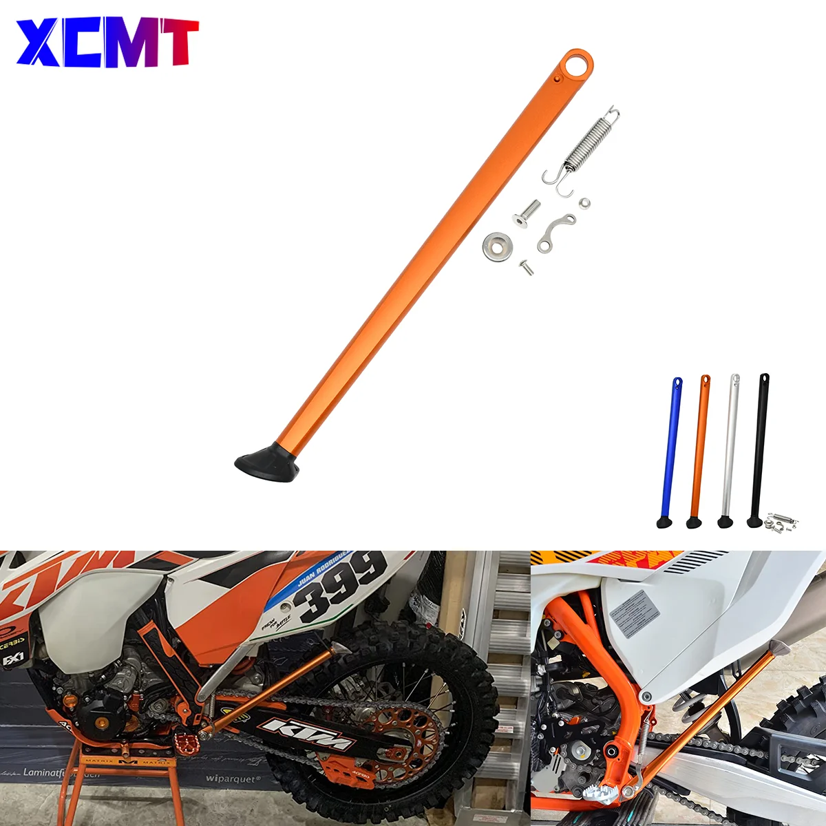 

For KTM XC XCF Kickstand Side Stand Spring Kit XCW XCFW EXC EXCF Six days TPI 150 200 250 300 350 450 500 530 2008-2016