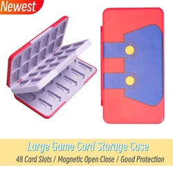 Newest NS Switch Game Card Case 48 in 1 Card Slots Storage Box For Switch OLED Game Card Cartridge Bag Accessories