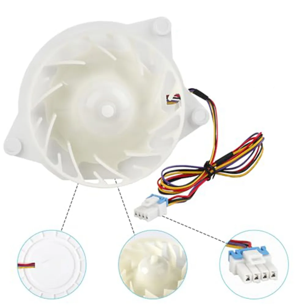 For LG Refrigerator Evaporator Fan Motor Replacement 12V DC Motor for Models Using AP7178303 PS16662416 EAP16662416