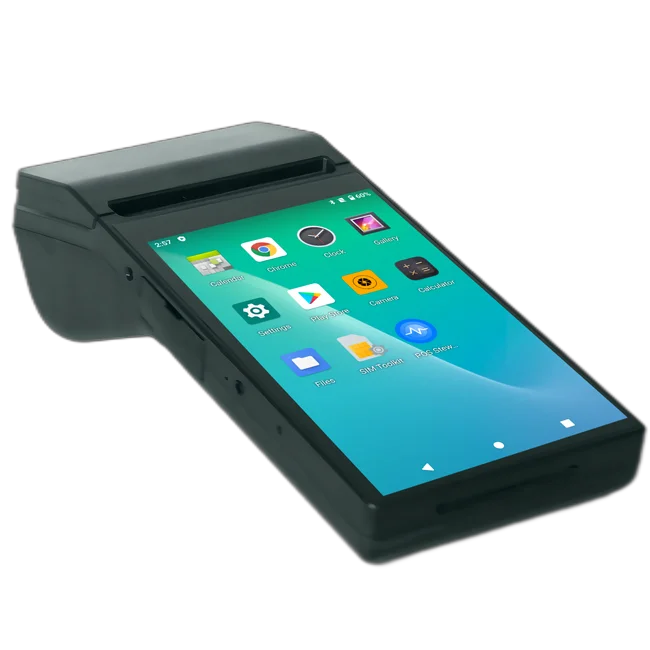 الجملة 7 بوصة المحمولة آلة نقاط البيع أندرويد الكل في واحد التجزئة ماكينة تسجيل المدفوعات النقدية المدمج في 80 مللي متر طابعة بالسعة شاشة تعمل باللمس SDK #4