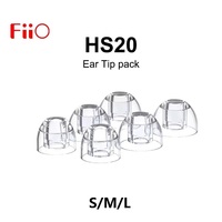 FiiO HS20 Liquid silicone Ear Tips Eartips 3pairs ( S/M/L)