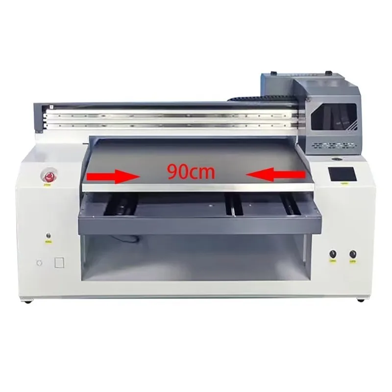High-End UV Inkjet Flatbed Printer Multifunction for Logo & Label Design