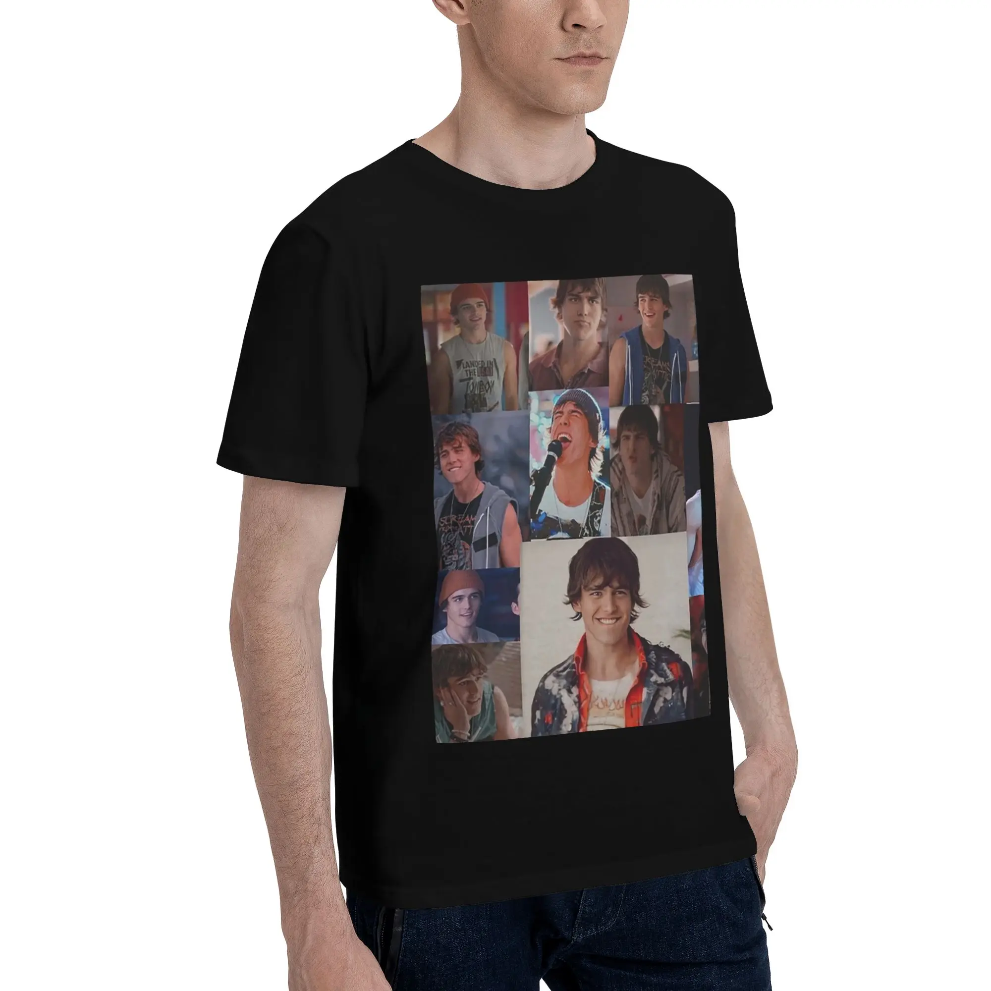 

Мужская футболка Julie And The Phantoms Luke, футболки больших размеров, мужские хлопковые футболки с круглым вырезом, короткие летние мужские футболки