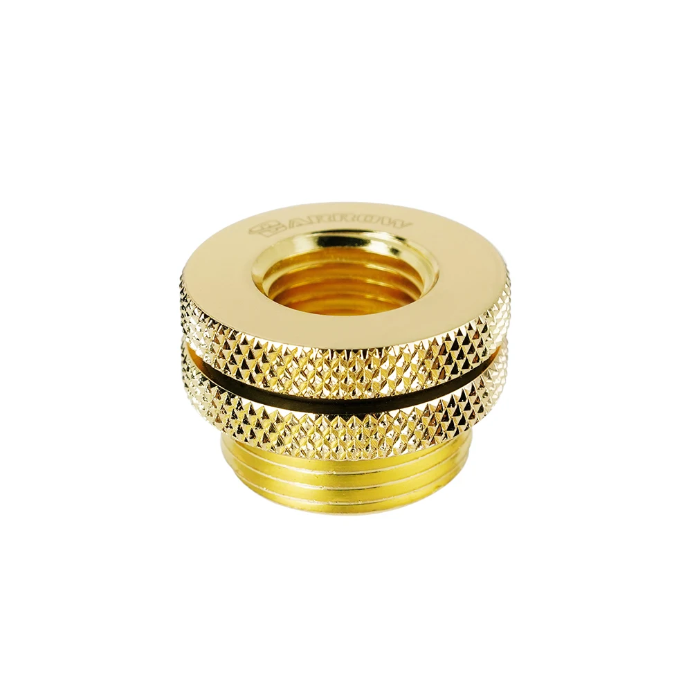 Kruiwagen G1/4 ", Pc Case Board Cross Water Inlaat Water Vul Poort Koelfittingen 20.0 ~ 23.0Mm, Wit Zwart Zilver Goud, TCDZS-V1
