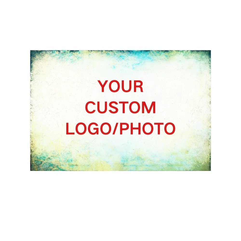 12x8 Inch Customizable Metal Sign 1Pc Personalized Wall Decor Custom Photo for Bar Cafe Shop Business Office Home Workplace
