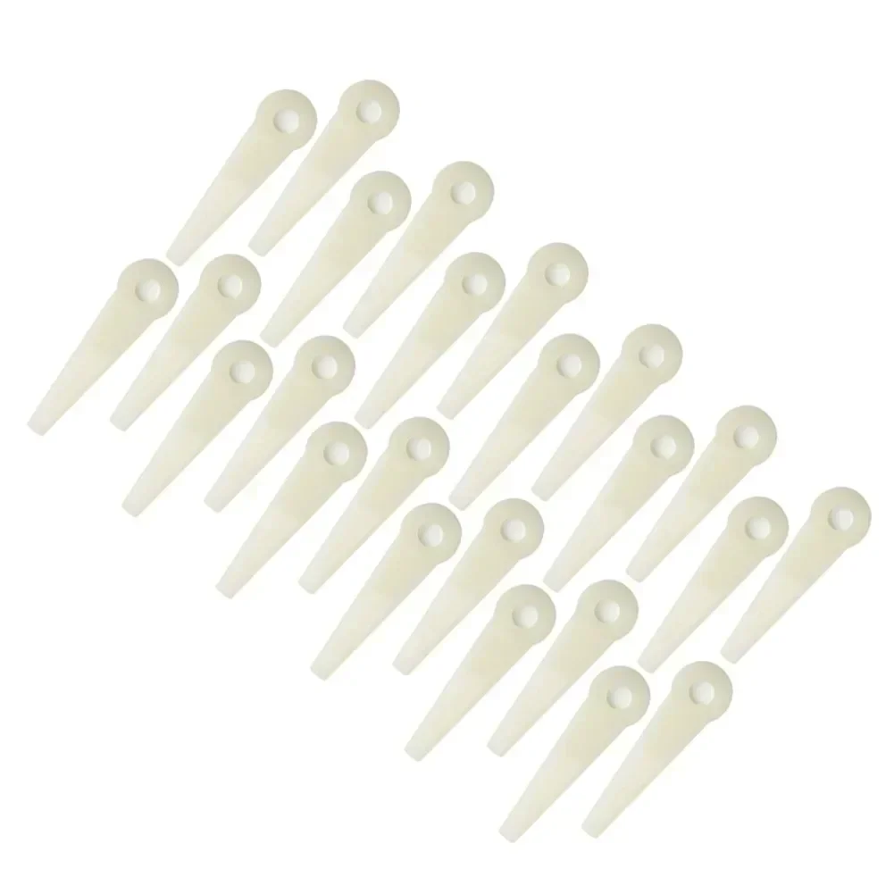 24Pcs Plastic Cutter Blades For Stihl Polycut 6-3/20-3/10-3/41-3 Lawn Mower Trimmer Garden Power Tool Replacement Plastic Blades