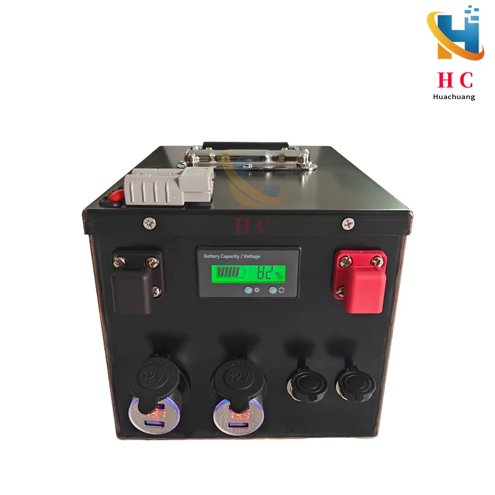 HC_Lifepo4 Battery 12V 200Ah 100Ah 300Ah 400Ah 500Ah 600Ah 800Ah 1000Ah for Off-Grid Household Elect