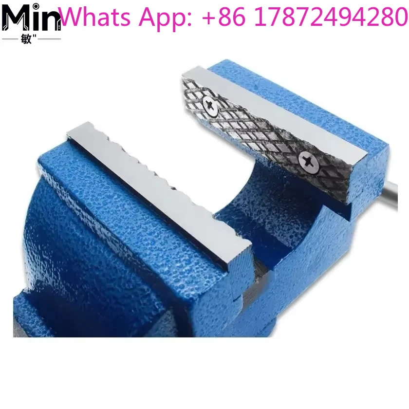 Aluminum Quick Change Vise Jaw System Angle Fixed Bench Vise Black Steel Surface