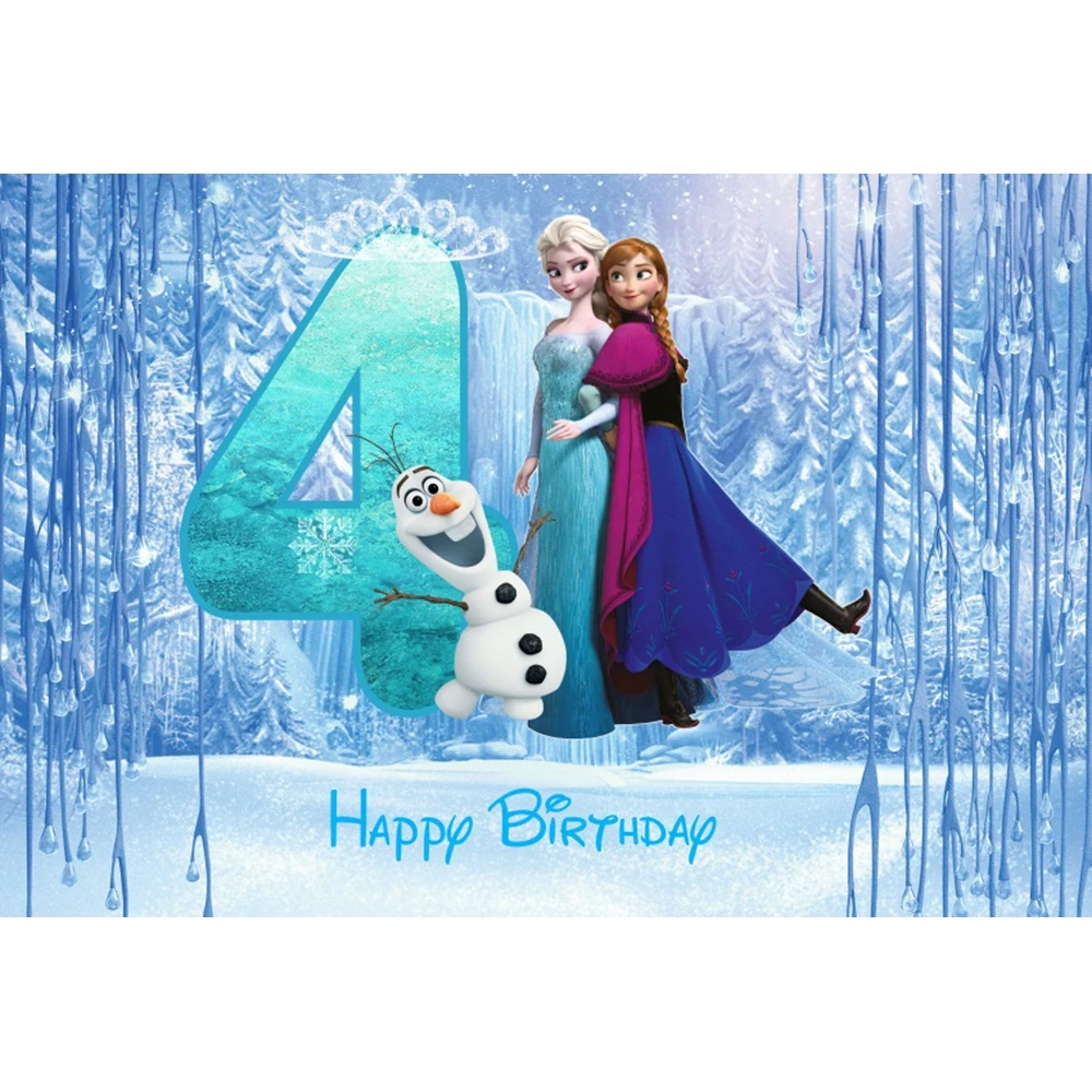 冷凍新生児 1st 誕生日ポートレート写真撮影の背景パーティーの装飾カスタム甘い赤ちゃん子供写真スタジオ小道具 Photocall