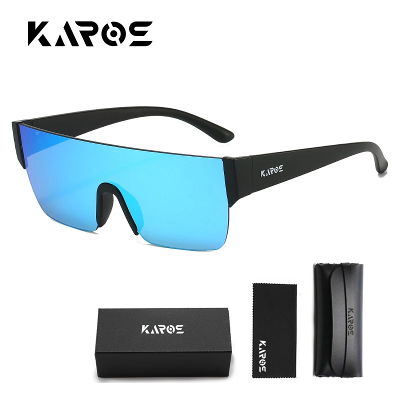 KAROS Women Oversized Square Sunglasses Men Vintage Big Frame Rectangle Sun Glasses Fashion Luxury Driving Eyewear YZ2018WB