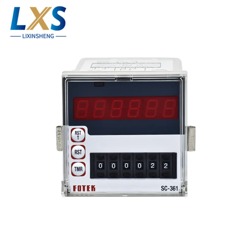 

Taiwan FOTEK SC-361 Multi-function Counter 220VAC 50/60HZ High Precision Digital Counter