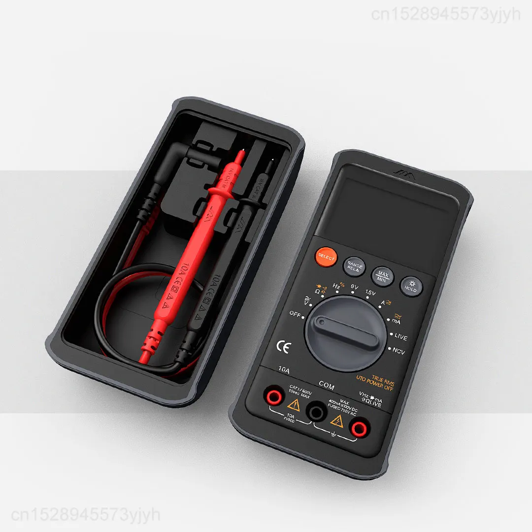 Imagem -05 - Xiaomi Jimihome Multímetro Digital ac dc Amperímetro Volt Ohm Tester Medidor com Termopar Lcd Backlight Instrumentos Elétricos