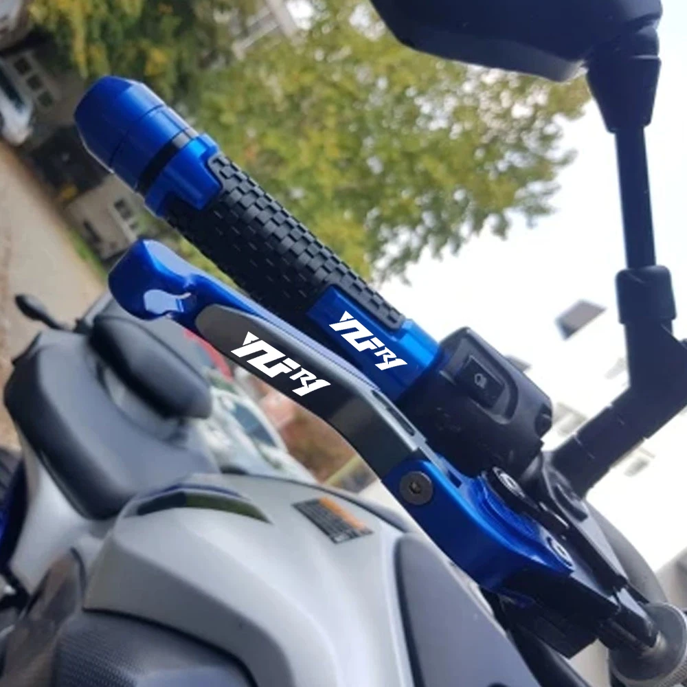 ヤマハ-yzfr1-yzf-r1-yzf-r1-1999-2000-2001-2002-2003-オートバイアクセサリー-cnc-調整可能な折りたたみハンドルブレーキクラッチレバー