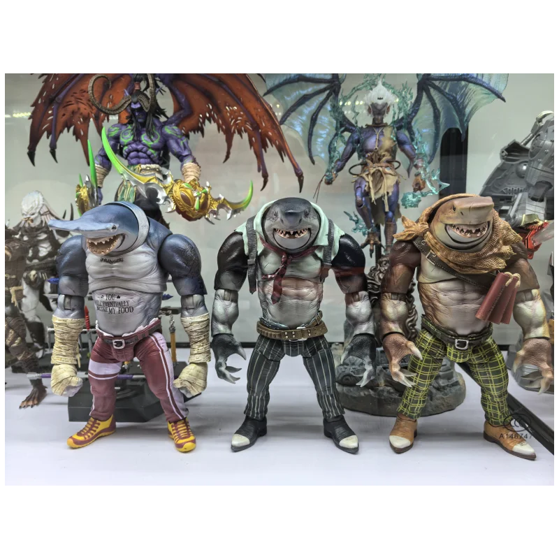 

In Stock FURY TOYS 1/12 Scale Abyssal Power White Shark Tiger Shark Hammerhead Shark Full Set 6in Collectible Action Figure Body