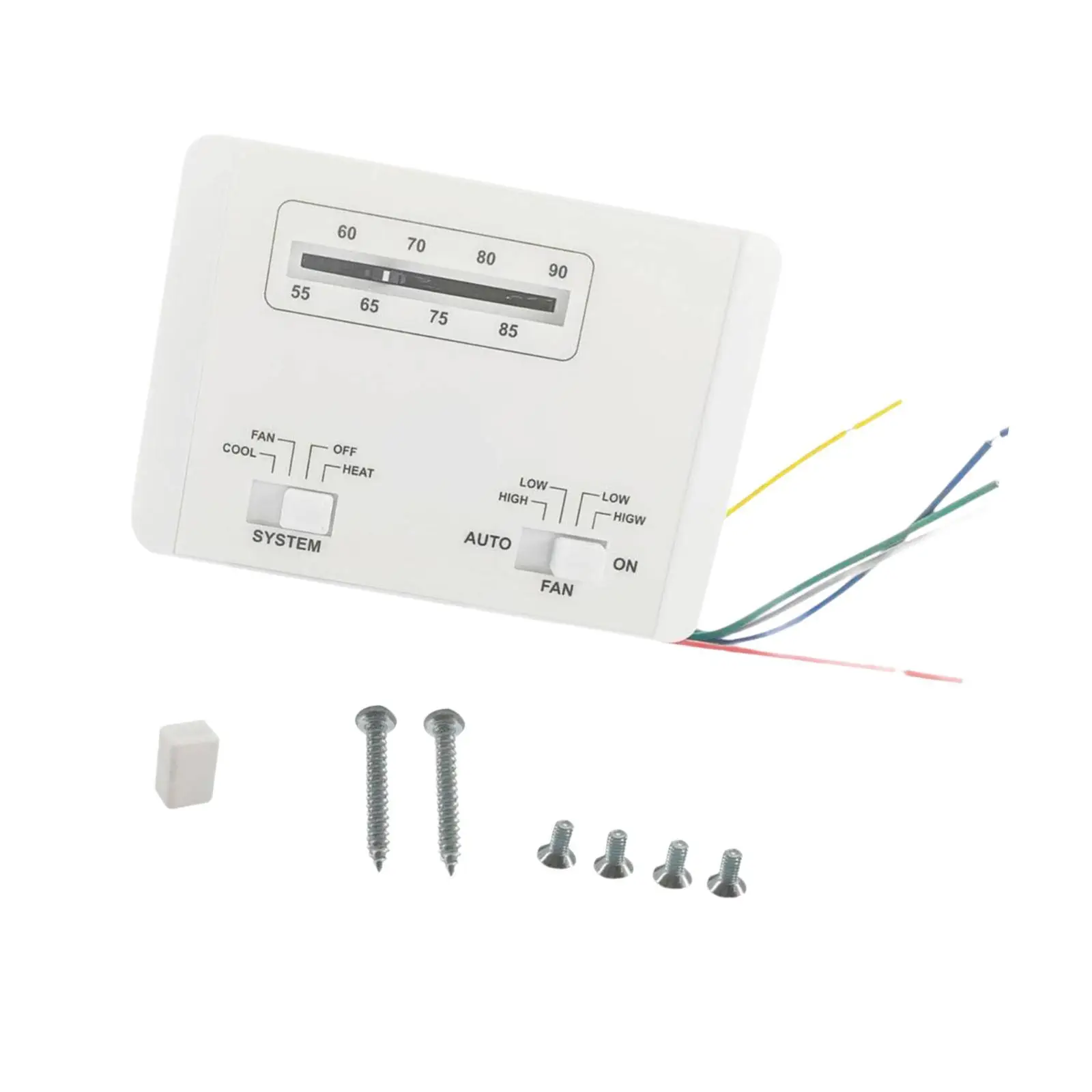 

Термостат, одноступенчатый, холодный, 7330G3351, простой в установке, белые аксессуары, замена, практичный для кондиционеров на колесах
