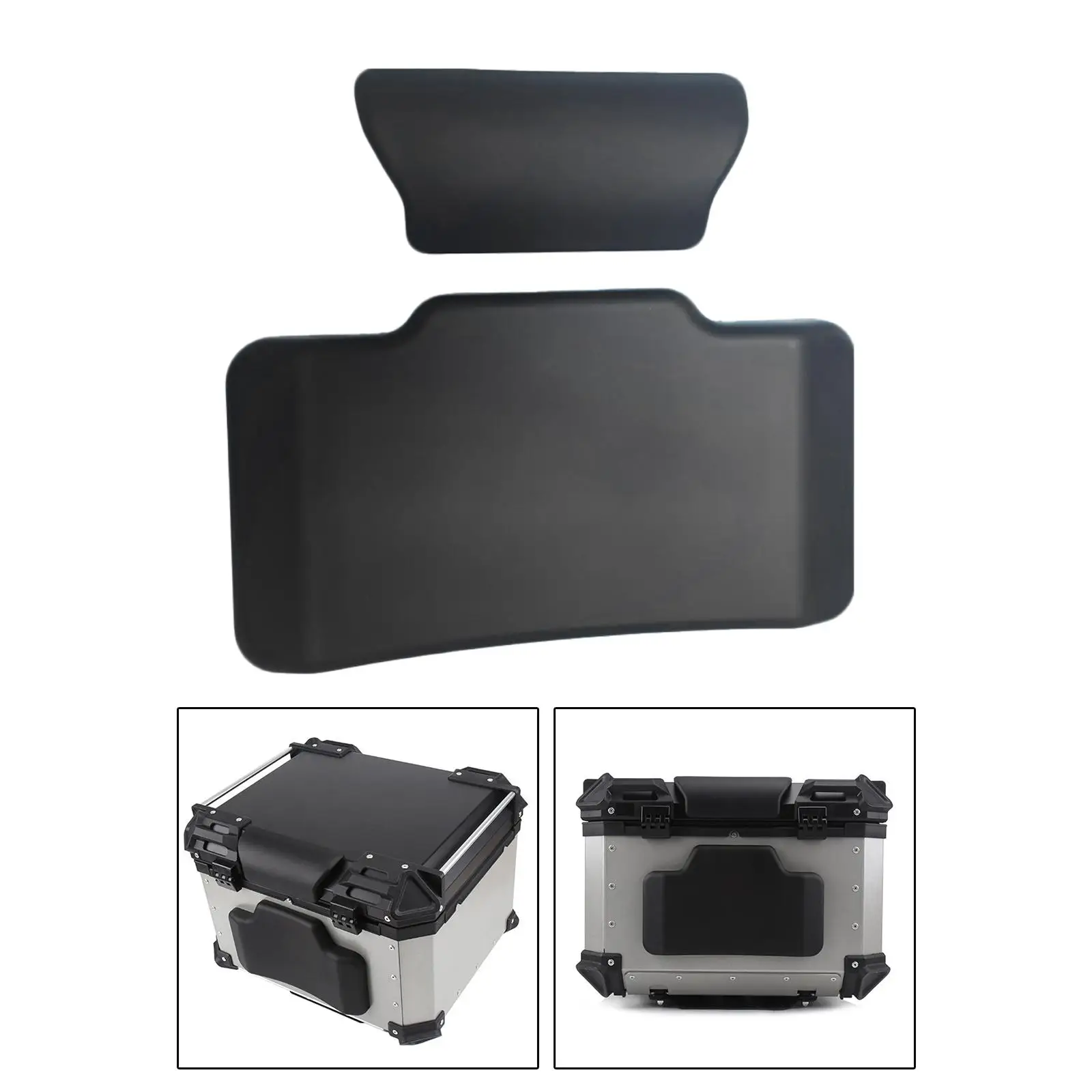 

Motorcycle Back Cushion Passenger Backrest Pad Accessories Cool Appearance