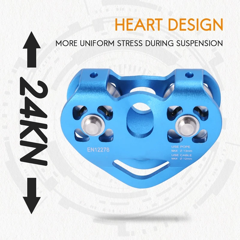 Heart-Shaped Climbing Pulley 1