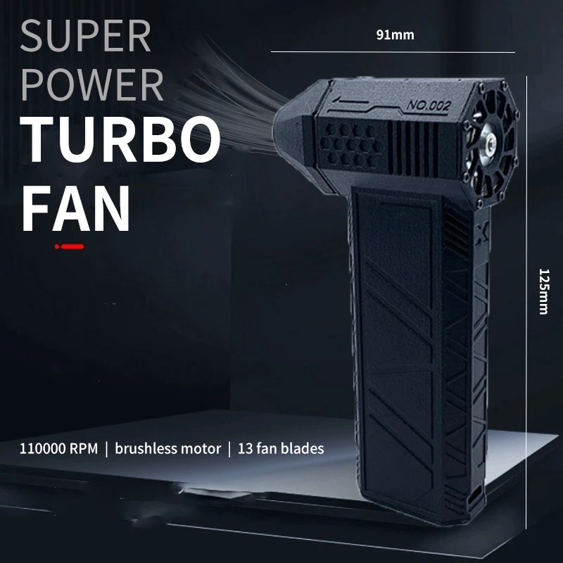 Turbo Jet Fan Turbo Violent Fan 110,000 RPM Powerful Blower Cleansing Fan with High Speed Duct Fan