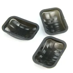 20Pcs Optical HDPE Plastic Black Human Body Infrared Sensing Fresnel Lens Focal Length 12mm PIR Lens