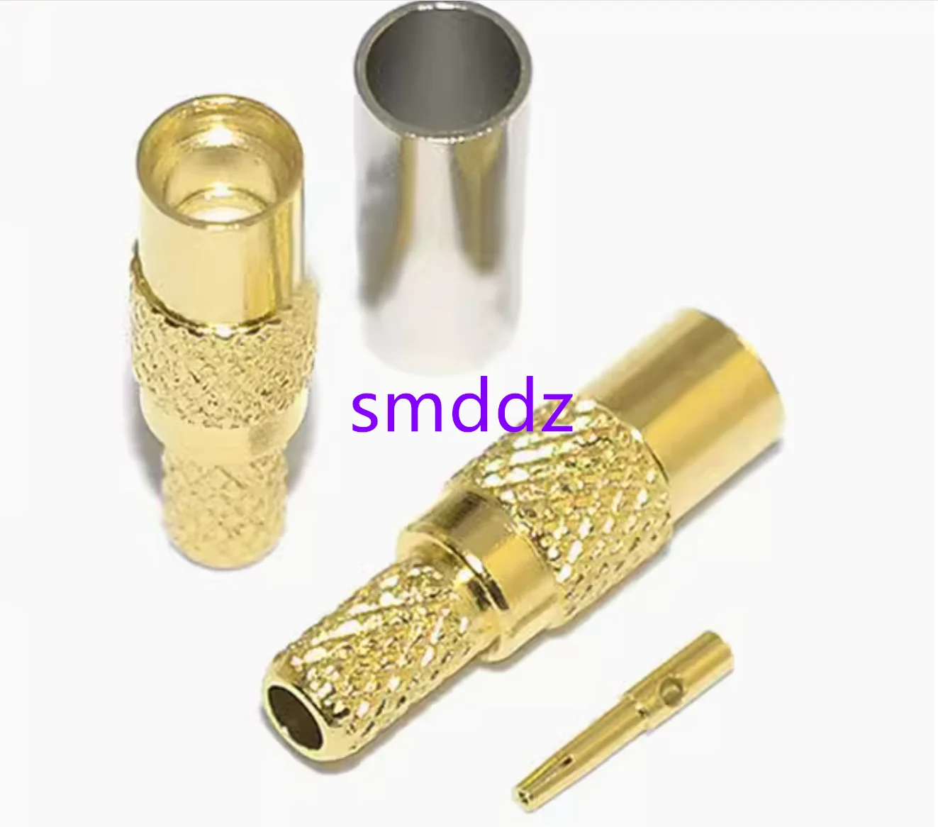 20pcs   Antenna base solder plate RF connector joint MMCX-K-1.5-female head (all copper gold-plated)