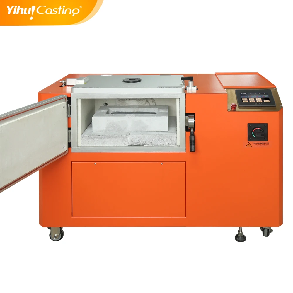 Upgraded Version 4KG Vacuum Gold bar Machine for Silver Jewelry Factory Automatic Casting Machine