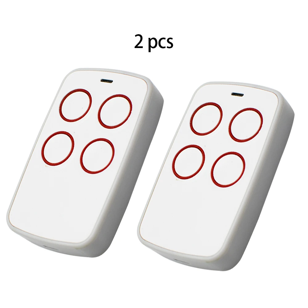 

2 PACK 433.92 Mhz 4 Key Garage Gate Door Opener Duplicator Copy Remote Controller 433MHz Remote Control Clone Cloning Code