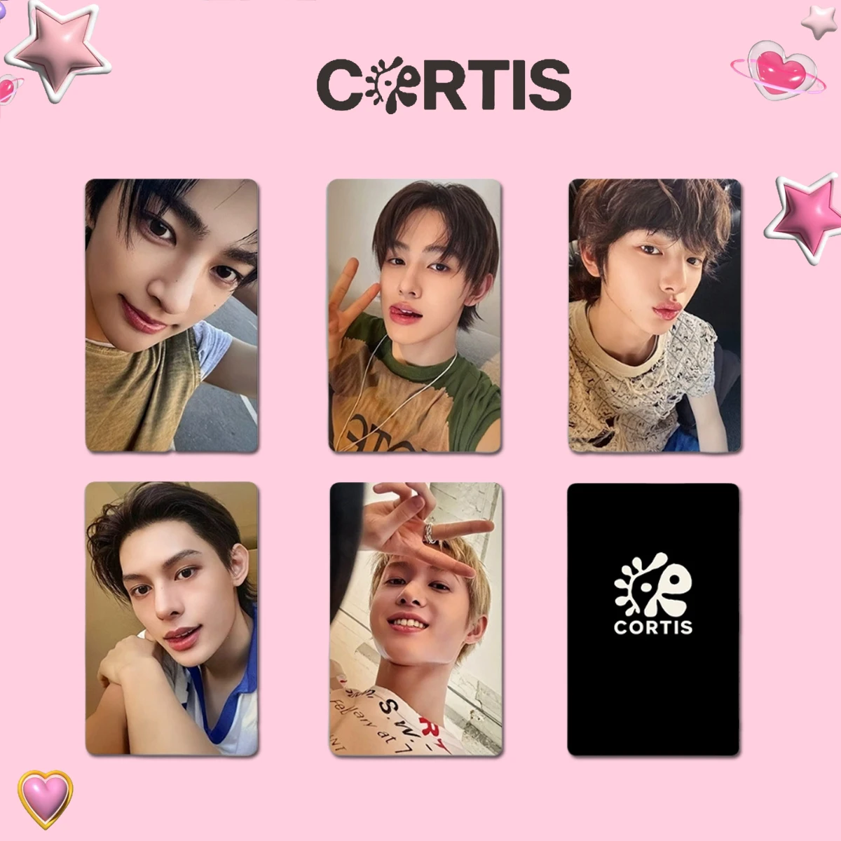 5/6PCS Kpop CORTIS Photocards Color Outside The Lines Album KEONHO