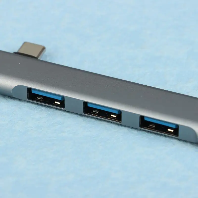 Accessori per computer PC Hub USB 3.0 a 4 porte Splitter tipo C ad alta velocità HUB multiporta da 5 Gbps 4 porte USB 3.0 2.0