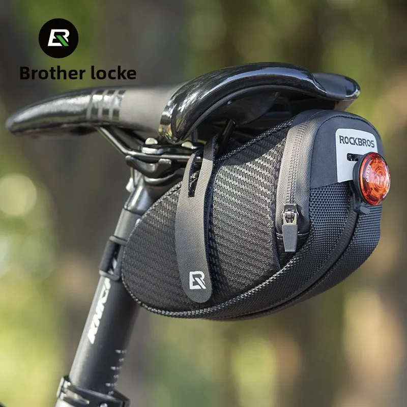 

Bicycle tail bag, saddle bag, mountain bike, road bike bag, folding car, trailer, cycling equipment accessories.